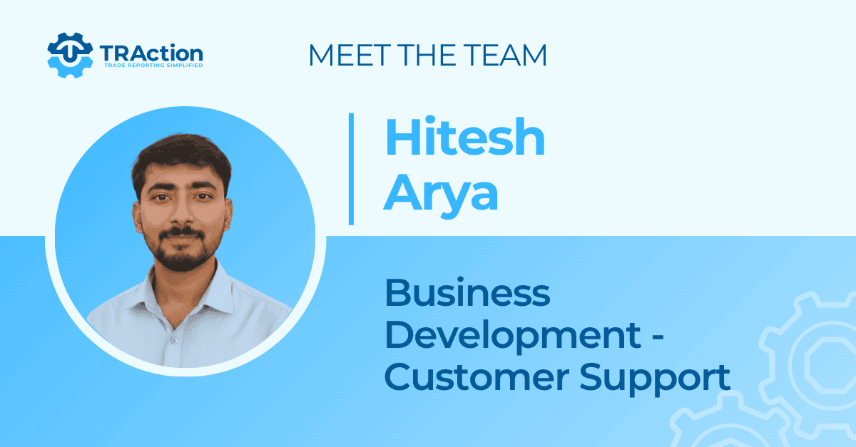 Meet the team. Hitesh Arya, business development - customer support