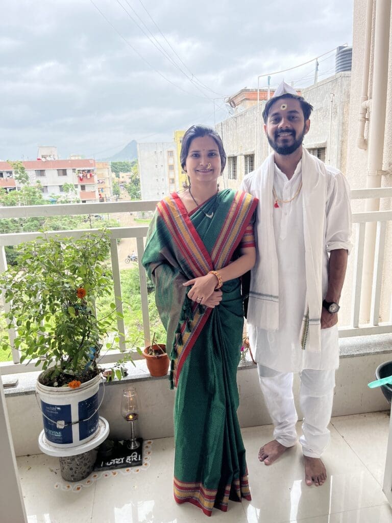 Akash and partner