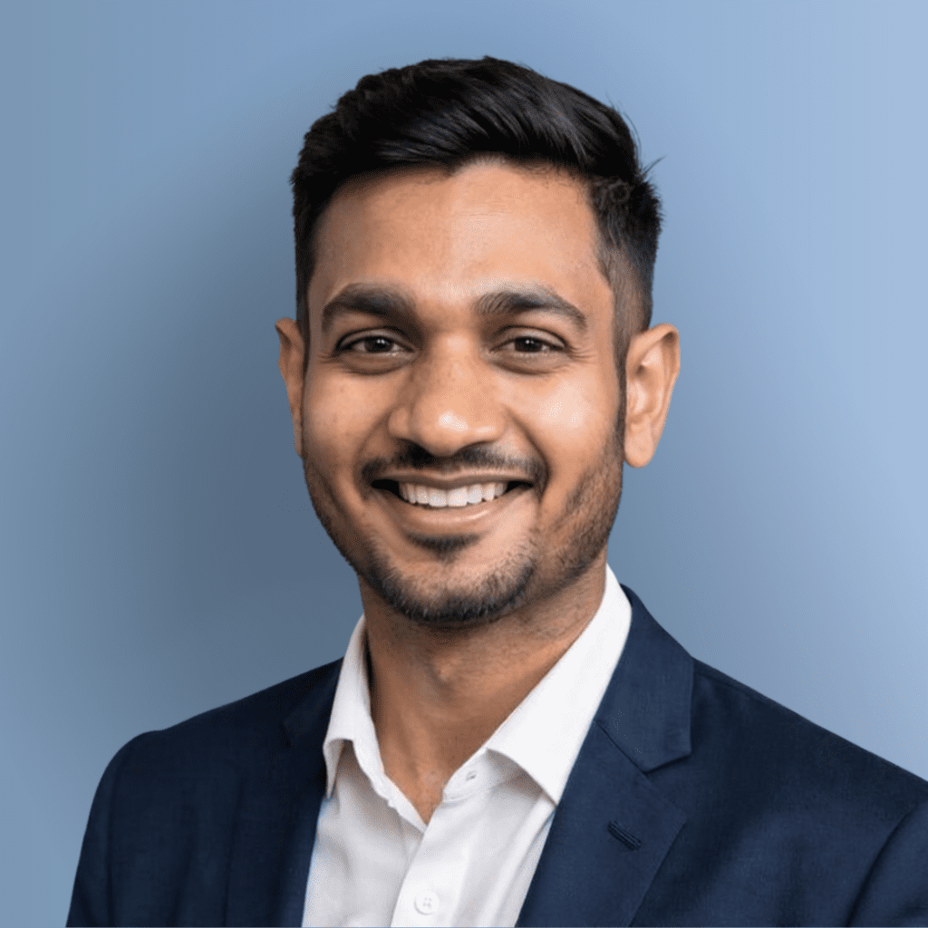 headshot of shubham