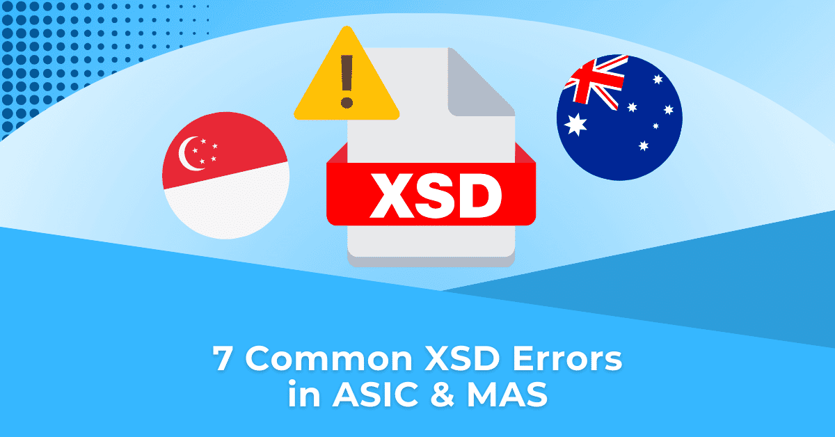 Common XSD Errors in ASIC and MAS